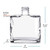 8.5 oz Matic Glass Bottle 28mm Thread Dimensions