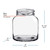 8 oz Apothecary Glass Jar 58mm Thread Dimensions