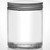 16 oz Calypso Wide Mouth Glass Jar 89mm Thread with Silver Screw Cap