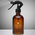 8 oz Apothecary Glass Bottle 28mm Thread with Dark Amber Bottle