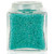 3.4 oz Square Glass Jar with Bath Salts