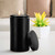 16 oz Calypso Glass Jar with Matte Black Candle