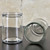 12 oz Calypso Glass Jar - 80mm Side View