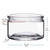 4 oz Calypso Glass Jar - 80mm Dimensions