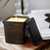 Metal Cap Black For Square Candle Container with Candle