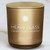 8.5 oz Heavy Glass Container with Gold Candle