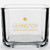 16 oz Lexington Cube Glass Container with Example Label