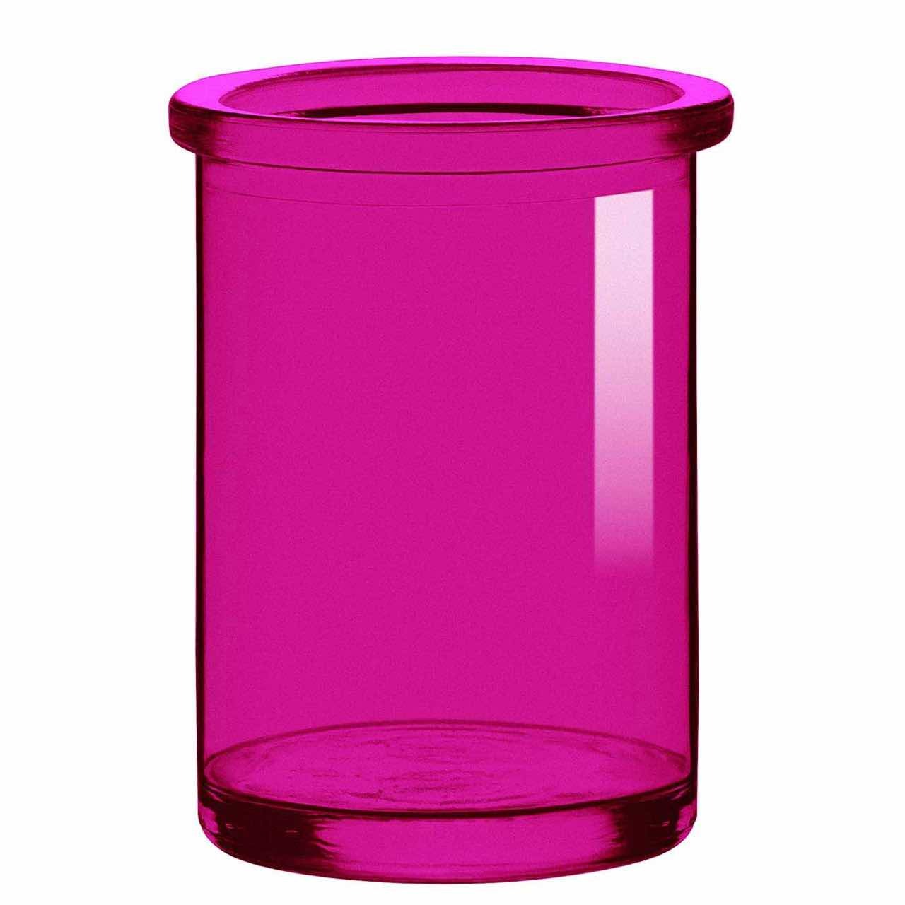 6 oz Round Candle Container in Pink