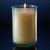 13.5 oz Classico Recycled Glass Candle Container with Candle