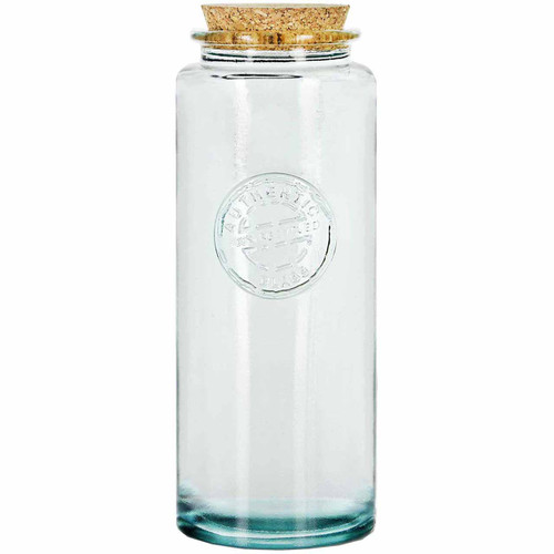 Authentic Jar Recycled Glass 49oz with Cork