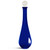 1 1/4" Ball Glass Top Stopper For 18.5mm Opening Bottles with Cobalt Blue Bottle and Frosted Glass Ball Topper