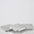 Metal Cap Silver For Square Candle Container Side View