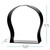 Metal Arched Ball Glass Bottle Stand For 6544 Dimensions