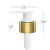 White Pump 28/410, PP with Gold Metal Collar, 2ml/Stroke, 120mm Straw Dimensions