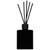 Reed Diffuser Cap 28/410 Aluminum Black Pearl Finish with Leak Proof PE Liner with Black Bottle