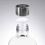 Reed Diffuser Cap 28/410 Aluminum Chrome Finish with Leak Proof PE Liner Side View