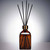 Reed Diffuser Cap 28/410 ABS Gold Finish with Leak Proof PE Liner with Dark Amber Bottle