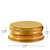 Screw Cap 24-400 Aluminum Gold With PE Liner Dimensions