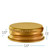 Screw Cap 28-400 Aluminum Gold With PE Liner Dimensions