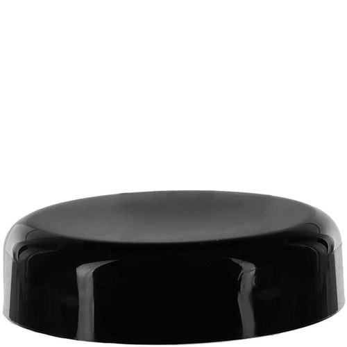 Screw Cap 70-450 PE Glossy Black No Liner