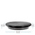 Bamboo Lid Black Stain for Wide Mouth Calypso Containers Dimensions